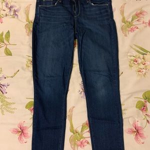 Paige skyline skinny, size 33 dark wash (Howard). Good used condition.